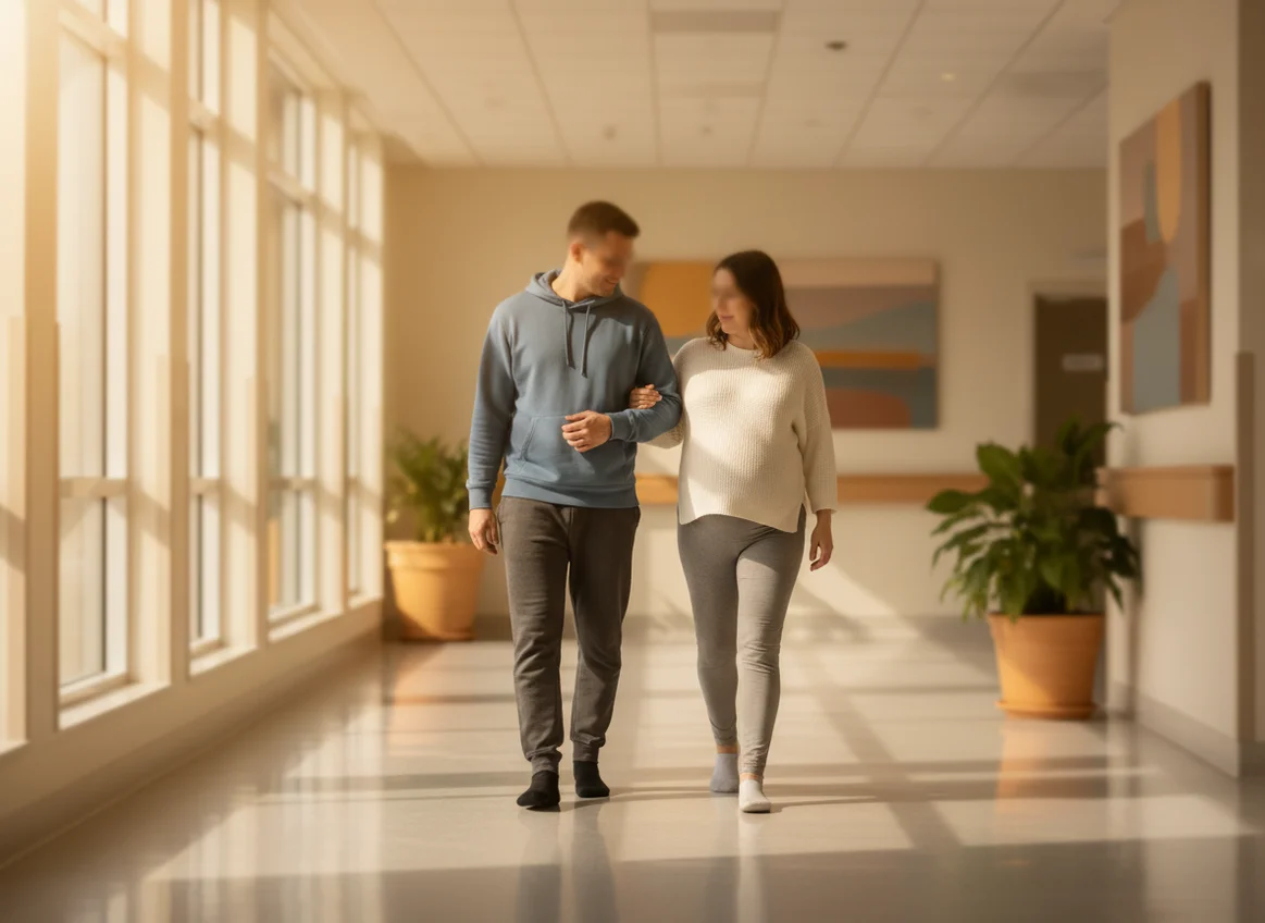 The three stages of labor from early contractions through birth and placenta delivery