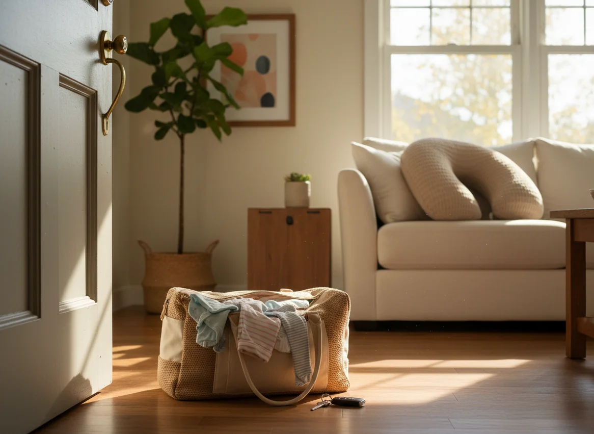 When to go to the hospital during labor based on contraction patterns and warning signs